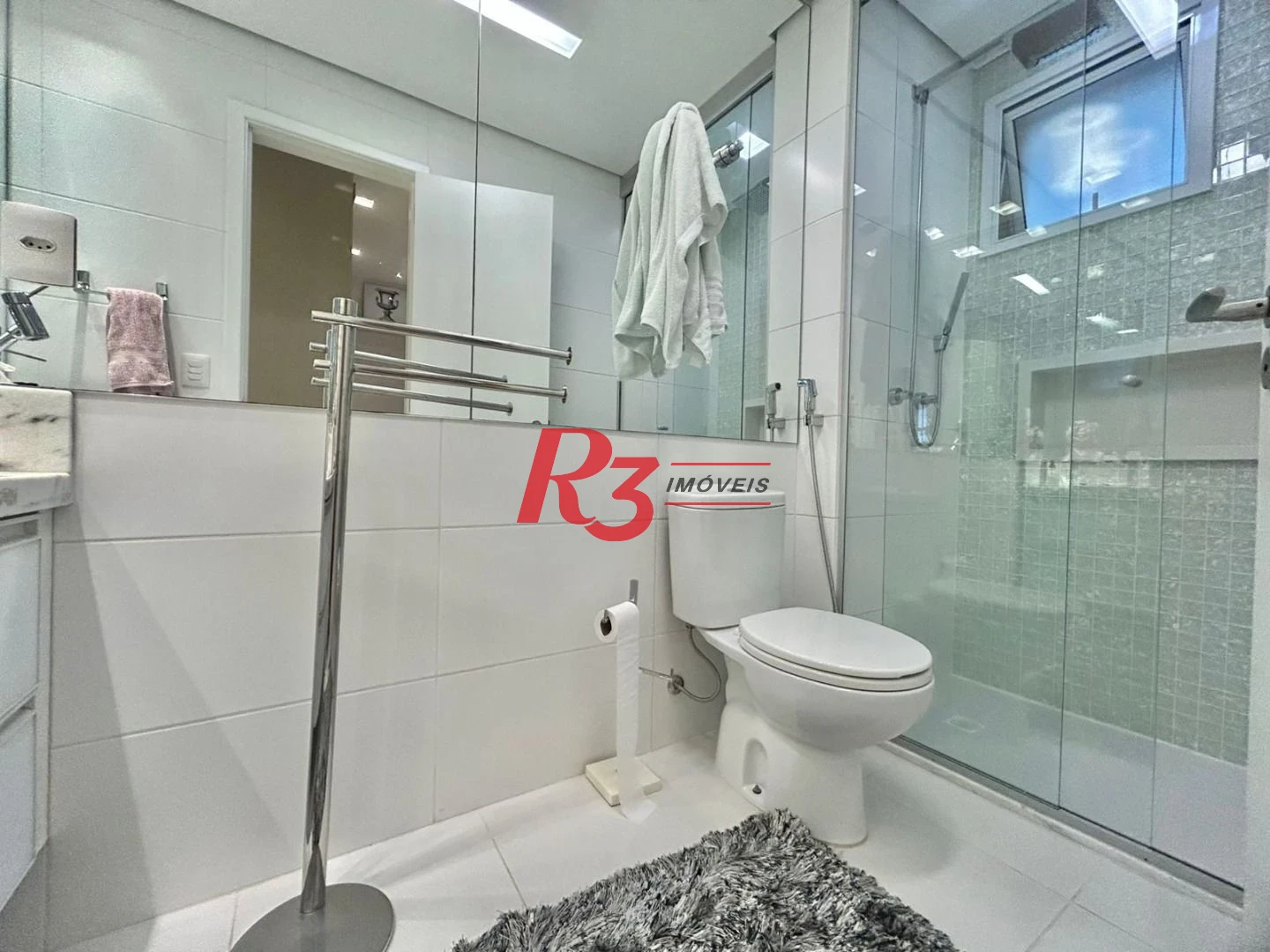 Apartamento com 3 dormitórios à venda, 178 m² por R$ 3.500.000,00 - Boqueirão - Santos/SP
