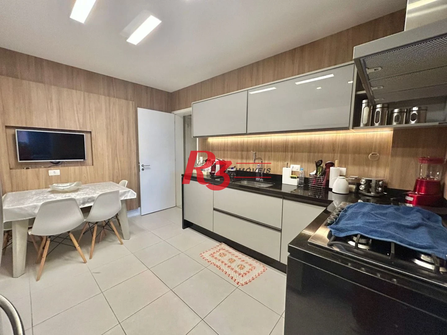 Apartamento com 3 dormitórios à venda, 178 m² por R$ 3.500.000,00 - Boqueirão - Santos/SP