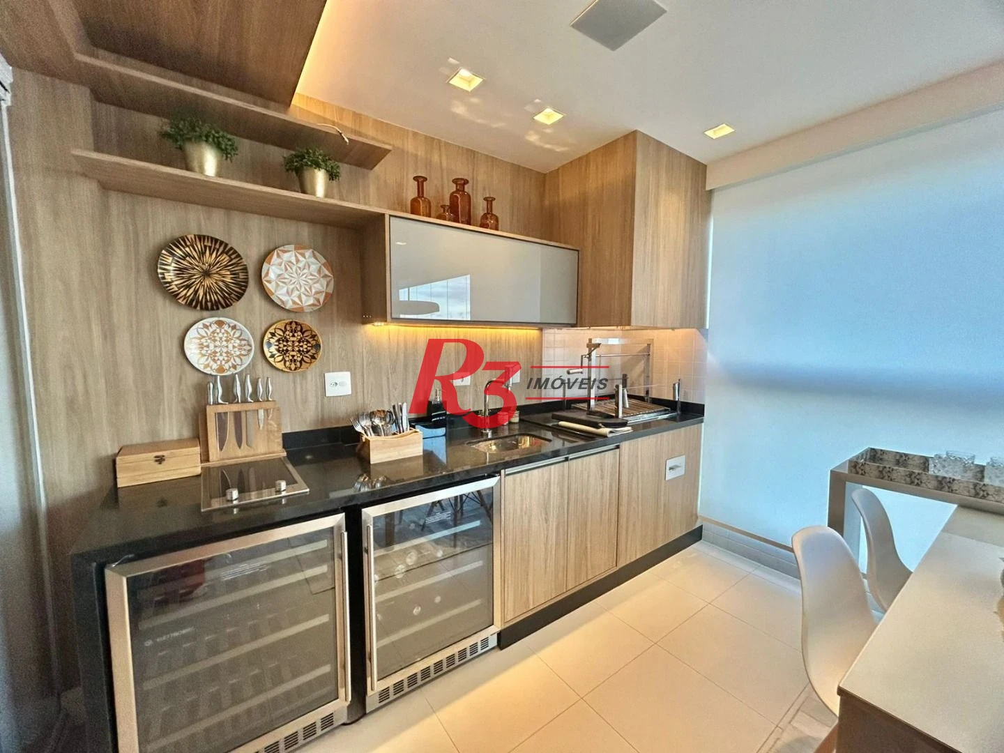 Apartamento com 3 dormitórios à venda, 178 m² por R$ 3.500.000,00 - Boqueirão - Santos/SP