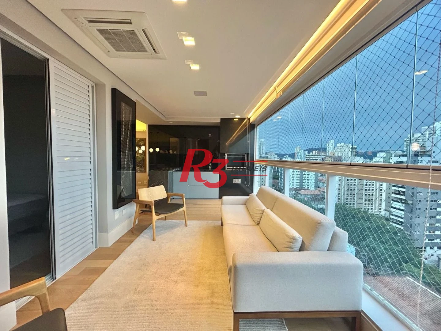 Apartamento com 3 dormitórios à venda, 177 m² por R$ 3.280.000,00 - Boqueirão - Santos/SP