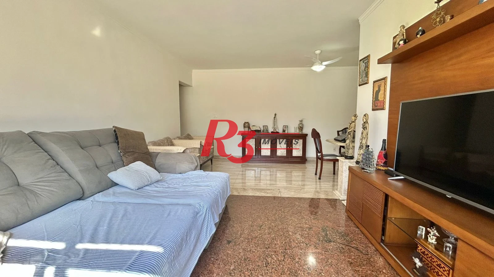 Apartamento com 3 dormitórios à venda, 170 m² por R$ 910.000,00 - Ponta da Praia - Santos/SP