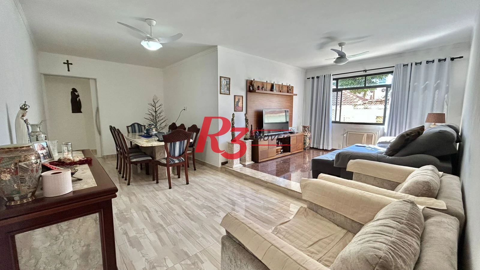Apartamento com 3 dormitórios à venda, 170 m² por R$ 910.000,00 - Ponta da Praia - Santos/SP
