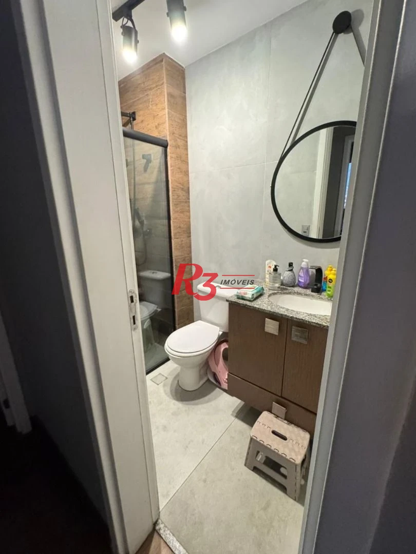 Apartamento com 3 dormitórios à venda, 84 m² por R$ 830.000,00 - Marapé - Santos/SP
