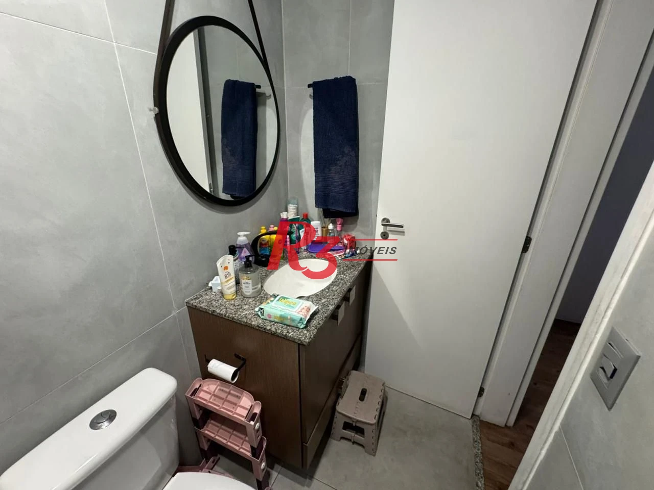 Apartamento com 3 dormitórios à venda, 84 m² por R$ 830.000,00 - Marapé - Santos/SP