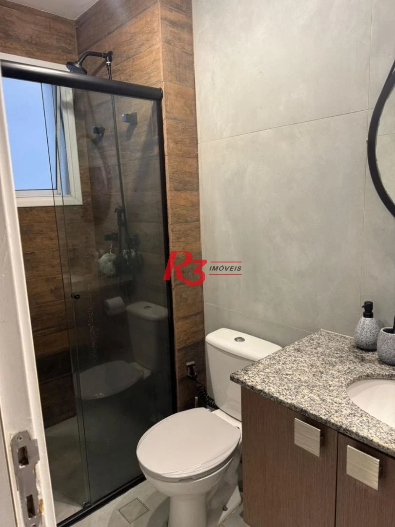 Apartamento com 3 dormitórios à venda, 84 m² por R$ 830.000,00 - Marapé - Santos/SP