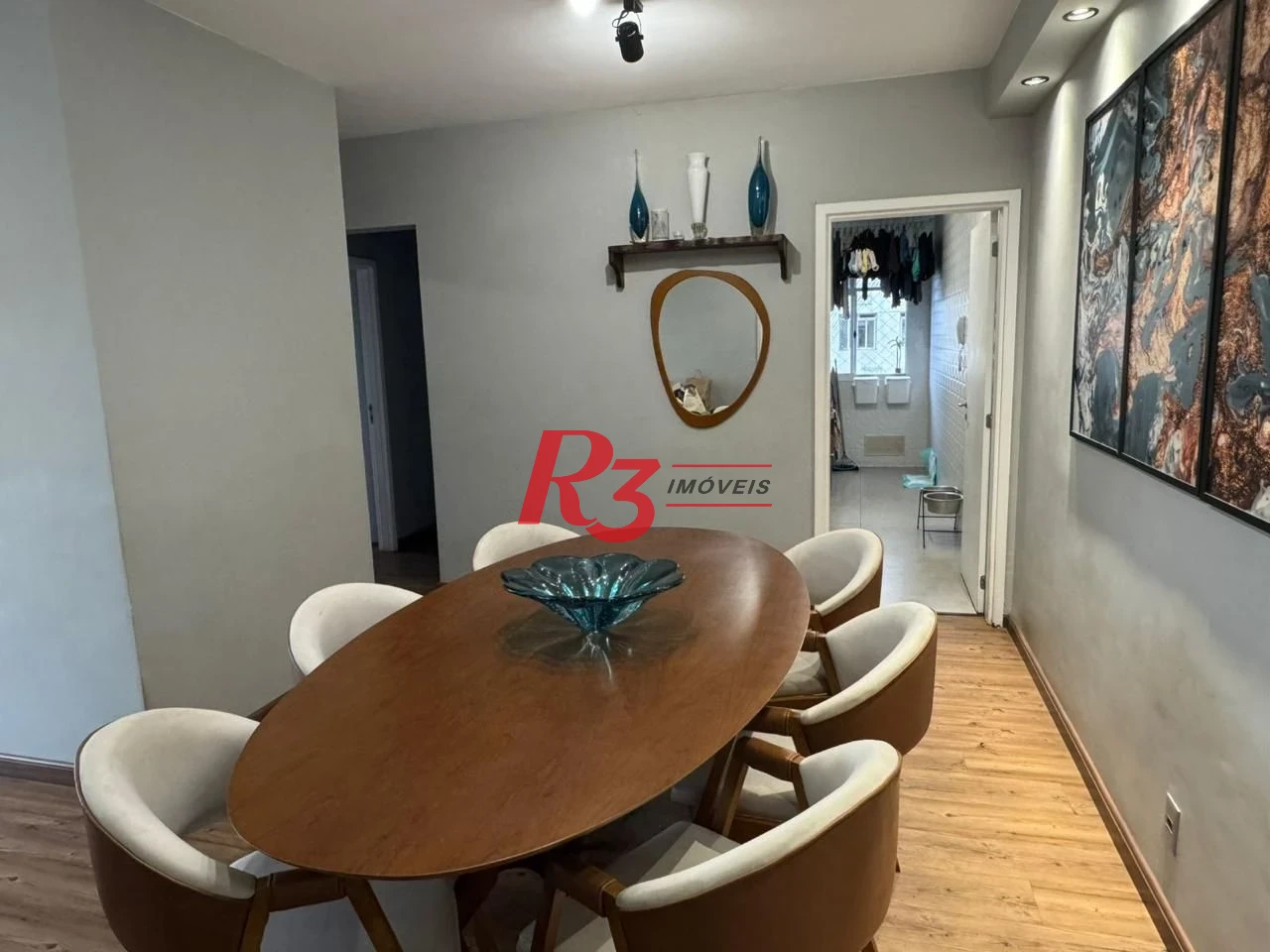 Apartamento com 3 dormitórios à venda, 84 m² por R$ 830.000,00 - Marapé - Santos/SP
