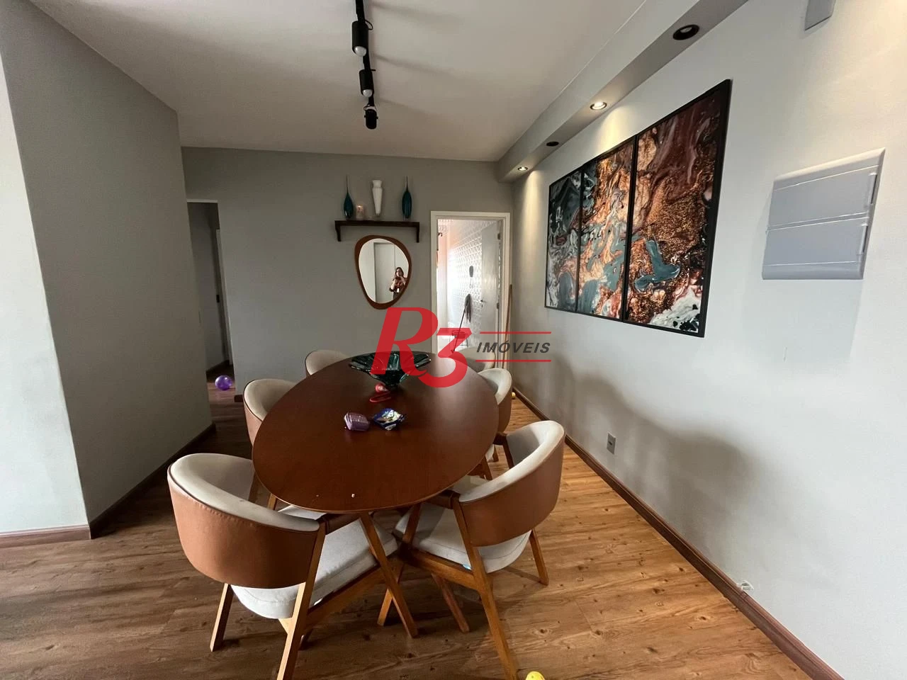 Apartamento com 3 dormitórios à venda, 84 m² por R$ 830.000,00 - Marapé - Santos/SP