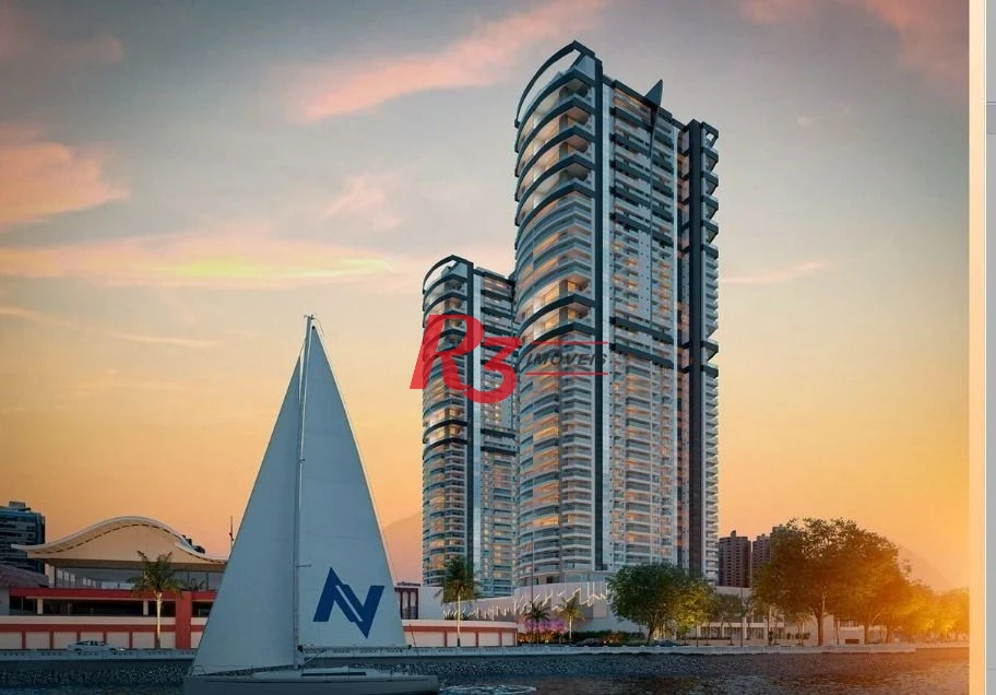 Apartamento Duplex à venda, 500 m² por R$ 11.900.000,00 - Ponta da Praia - Santos/SP