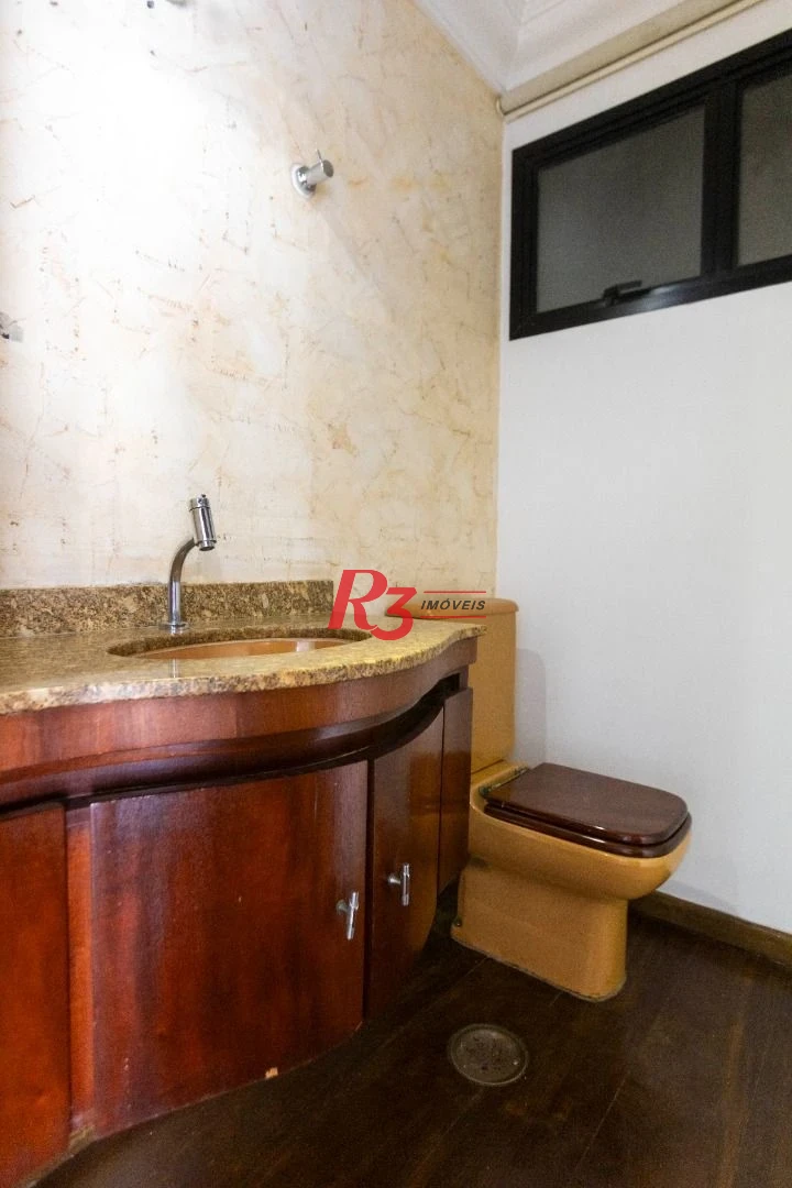 Apartamento com 3 dormitórios à venda, 183 m² por R$ 1.300.000,00 - Pompéia - Santos/SP