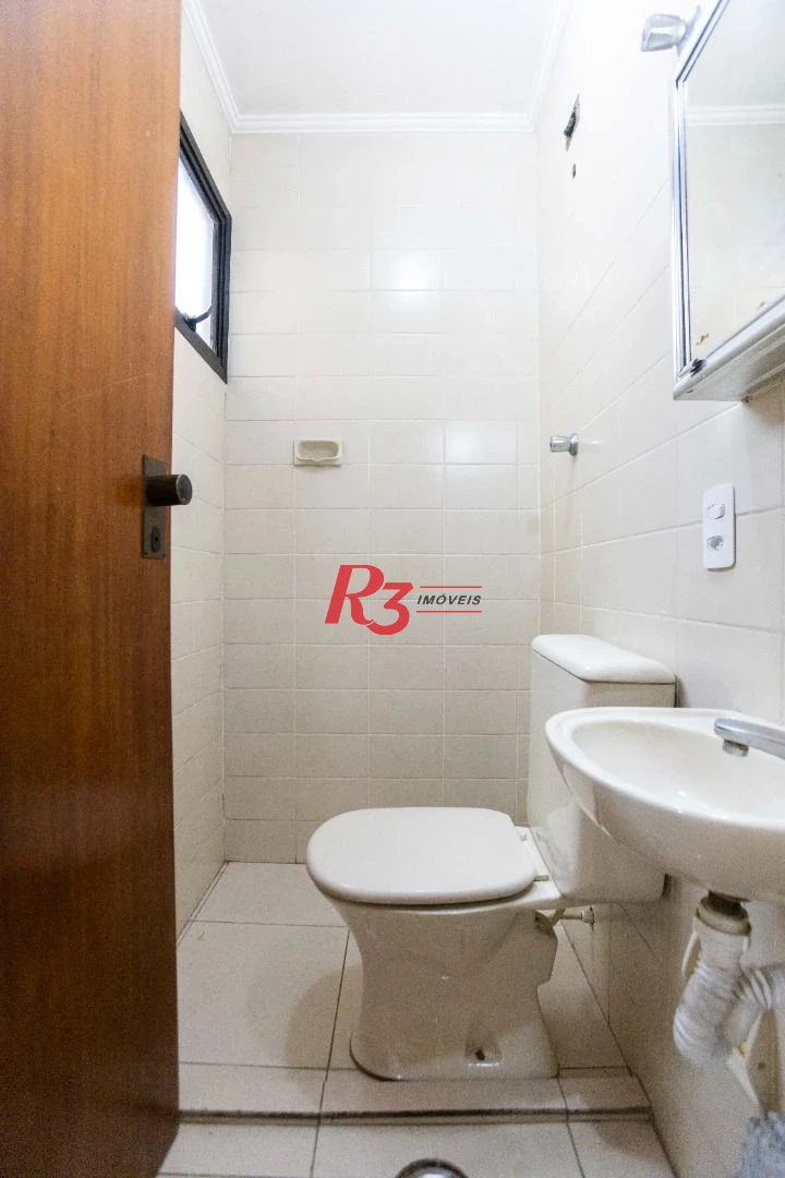 Apartamento com 3 dormitórios à venda, 183 m² por R$ 1.300.000,00 - Pompéia - Santos/SP