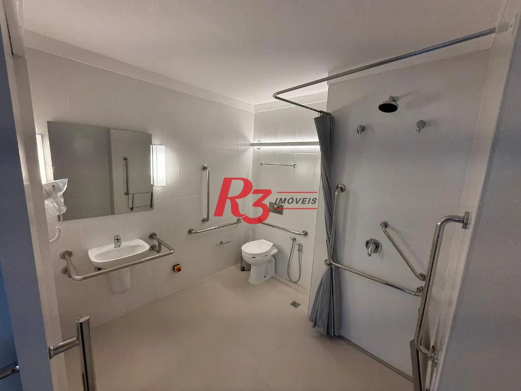 Flat com 1 dormitório à venda, 36 m² por R$ 583.000,00 - Gonzaga - Santos/SP