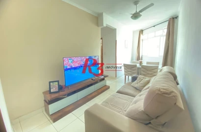 Apartamento com 2 dormitórios à venda, 71 m² por R$ 350.000,00 - Marapé - Santos/SP