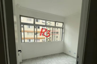 Apartamento para alugar, 49 m² por R$ 3.800,00/mês - José Menino - Santos/SP