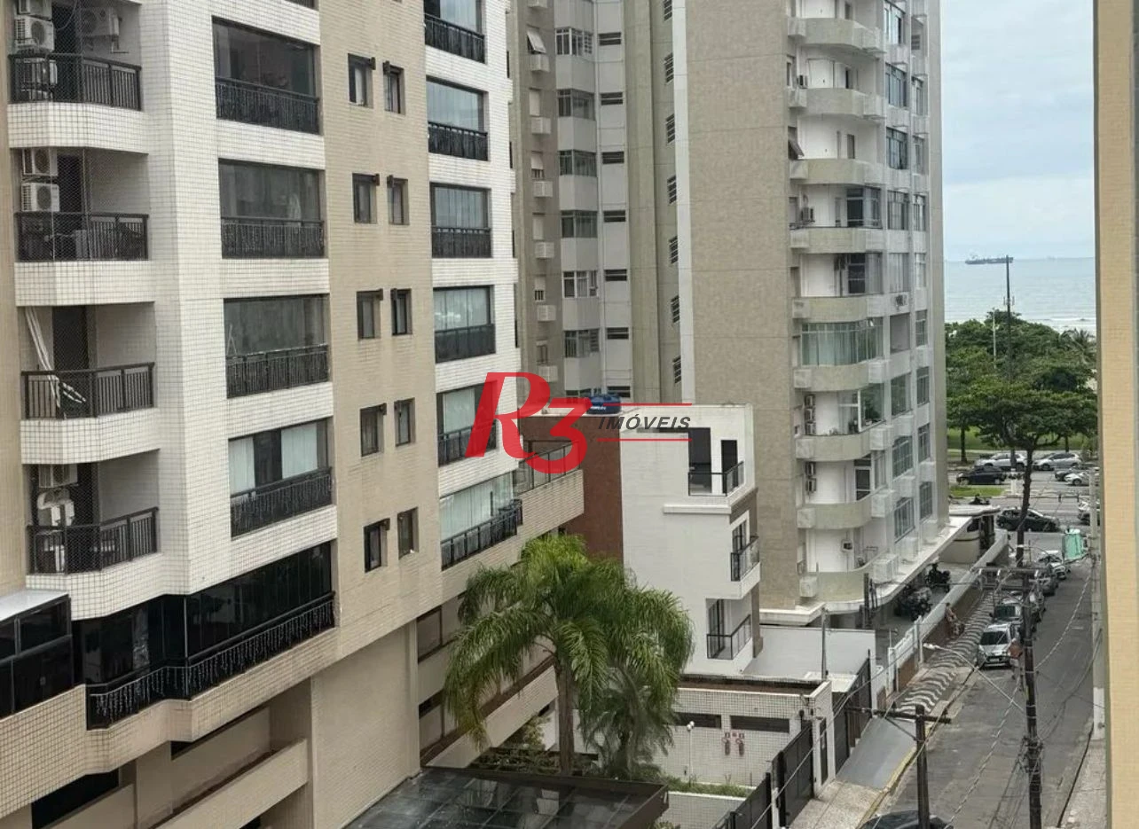 Apartamento para alugar, 49 m² por R$ 3.800,00/mês - José Menino - Santos/SP