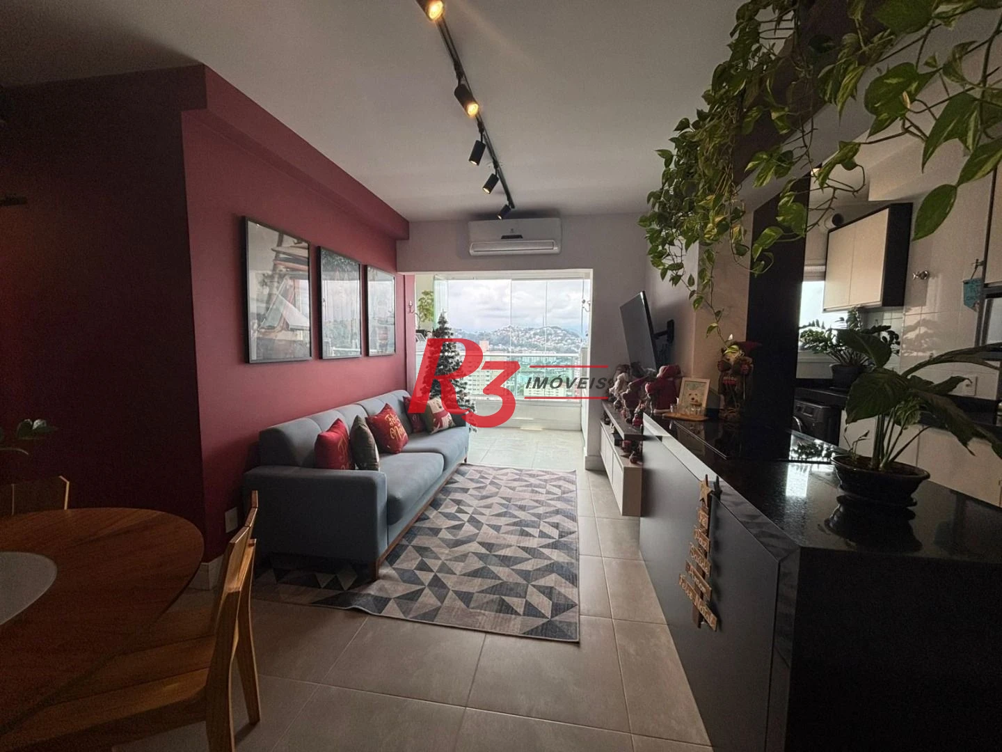 Apartamento com 2 dormitórios à venda, 63 m² por R$ 750.000,00 - Campo Grande - Santos/SP