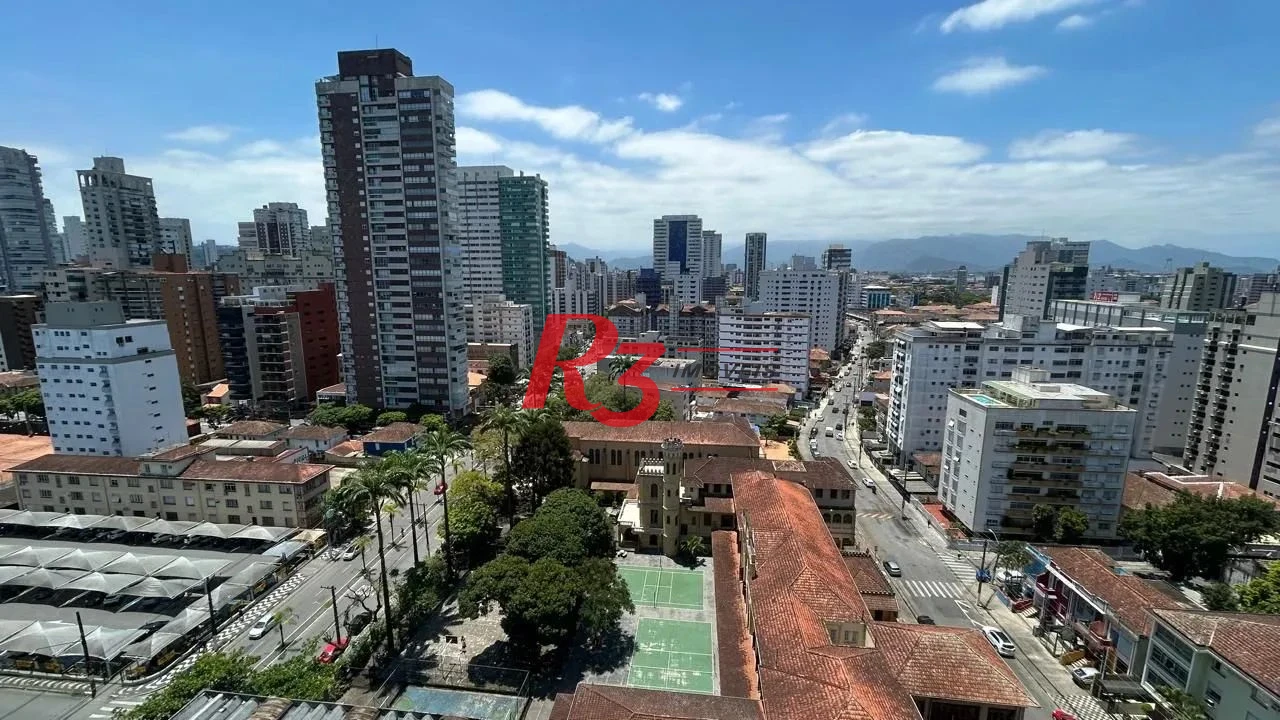 Apartamento com 3 dormitórios à venda, 126 m² por R$ 1.760.000,00 - Boqueirão - Santos/SP