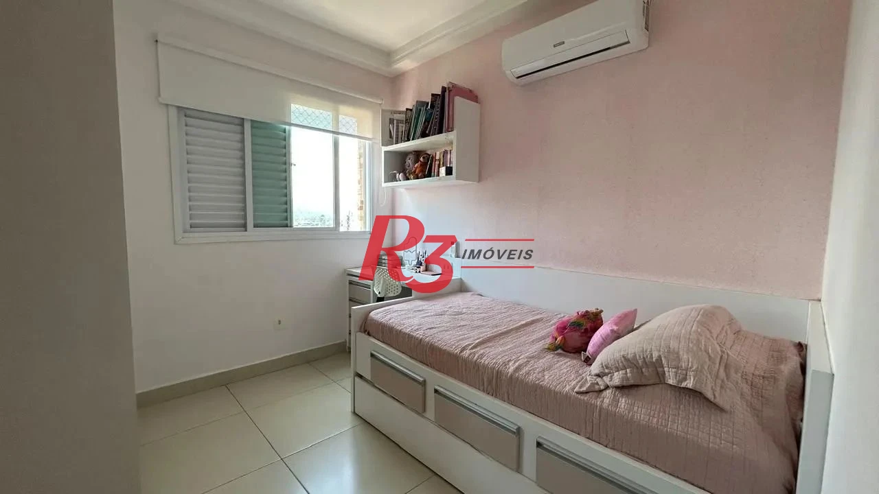 Apartamento com 3 dormitórios à venda, 126 m² por R$ 1.760.000,00 - Boqueirão - Santos/SP