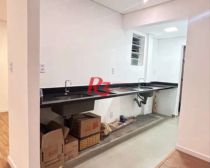 Studio com 1 dormitório à venda, 30 m² por R$ 330.000,00 - José Menino - Santos/SP