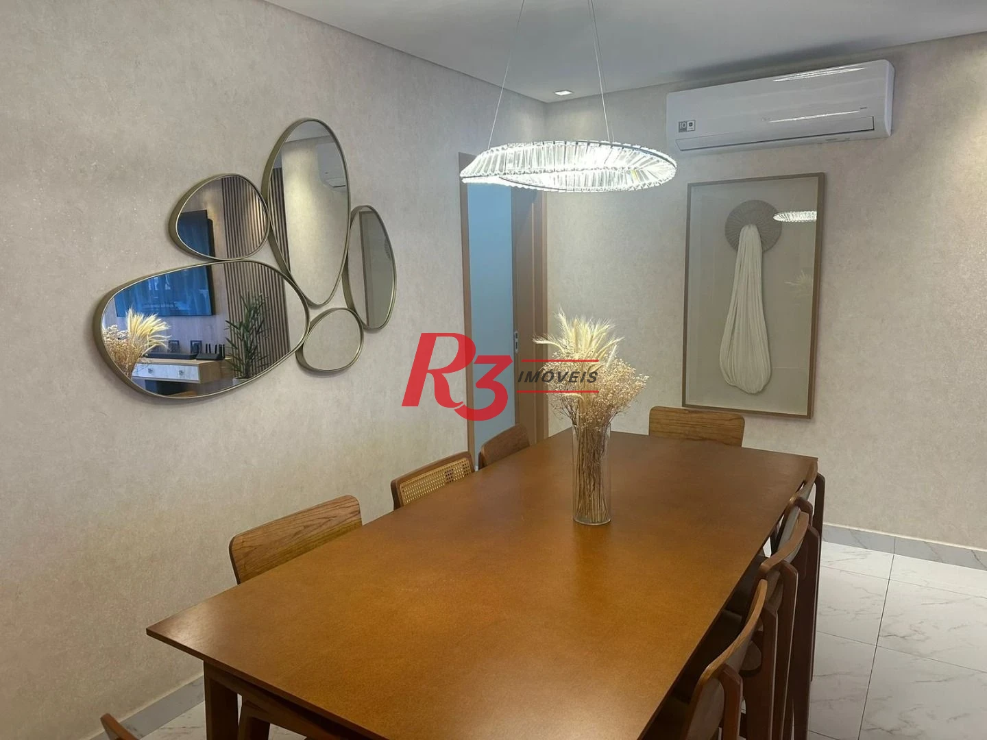 Apartamento com 3 dormitórios à venda, 149 m² por R$ 2.490.000,00 - Canto do Forte - Praia Grande/SP