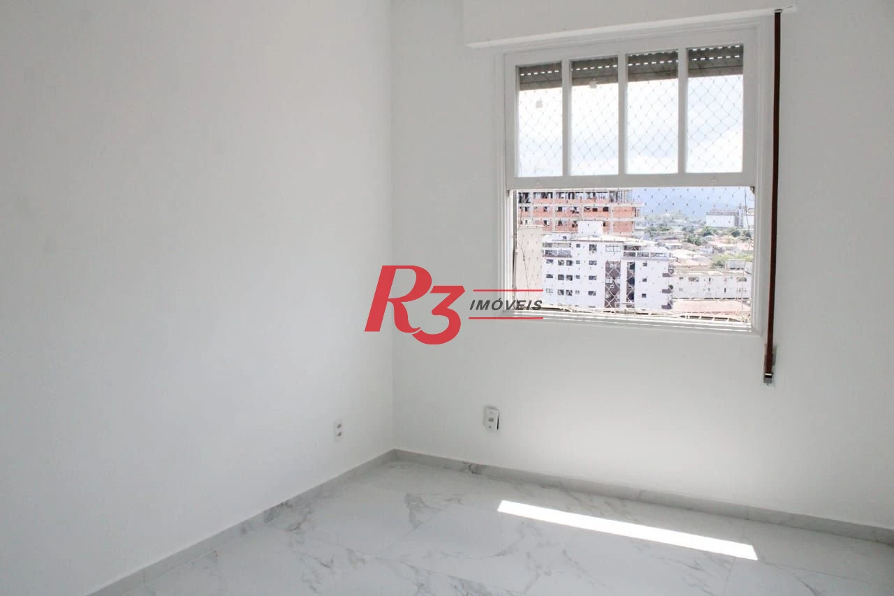 Apartamento para alugar, 77 m² por R$ 3.800,02/mês - Embaré - Santos/SP