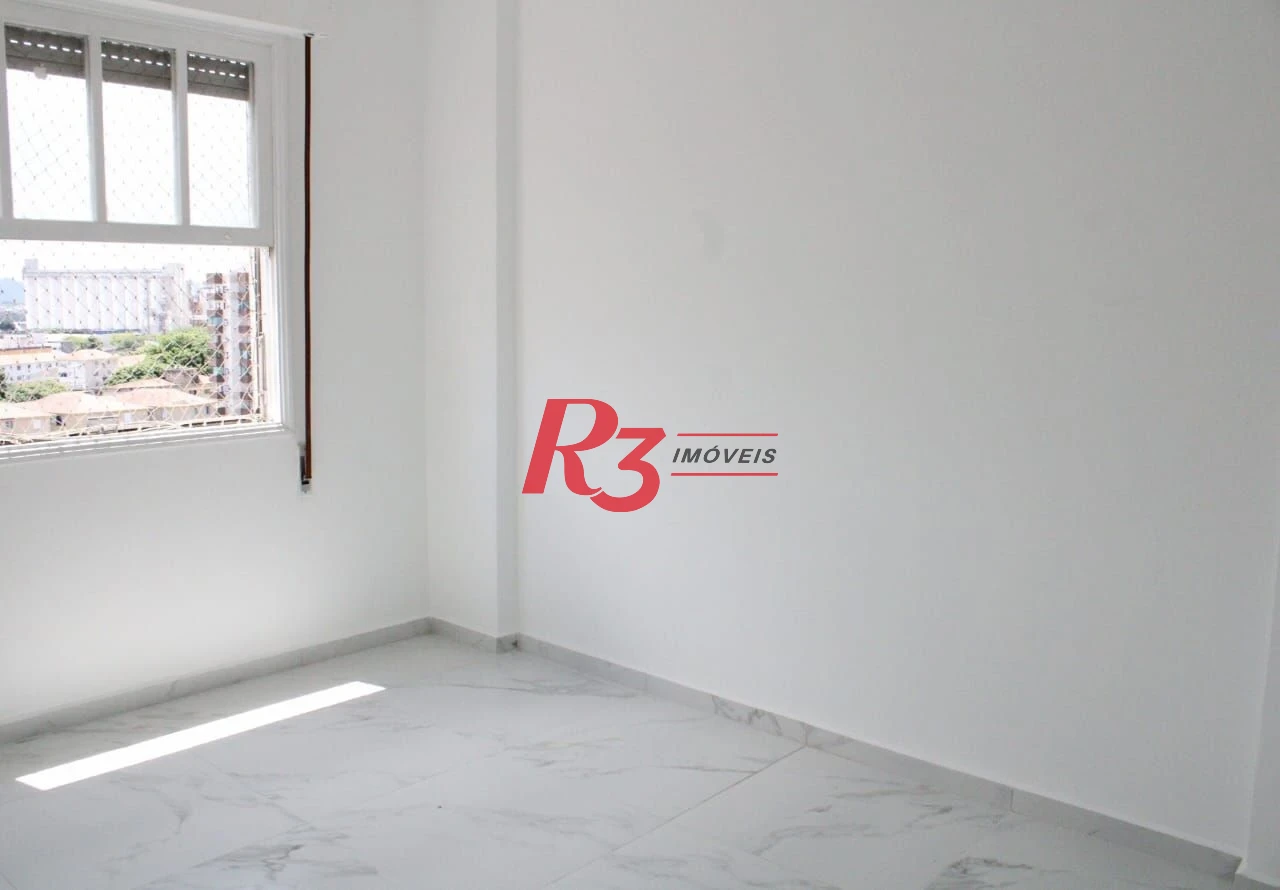 Apartamento para alugar, 77 m² por R$ 3.800,02/mês - Embaré - Santos/SP