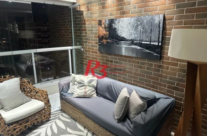Apartamento à venda, 127 m² por R$ 1.925.000,00 - Boqueirão - Santos/SP