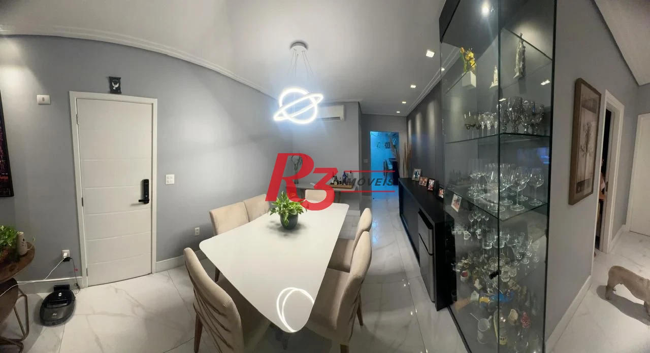 Apartamento à venda, 127 m² por R$ 1.925.000,00 - Boqueirão - Santos/SP
