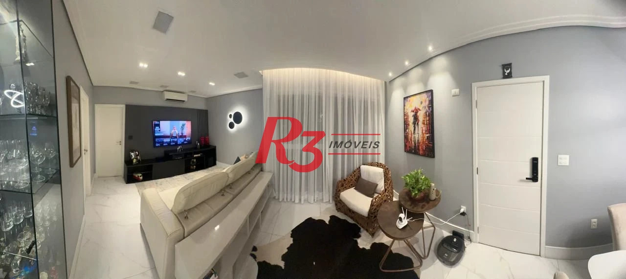 Apartamento à venda, 127 m² por R$ 1.925.000,00 - Boqueirão - Santos/SP
