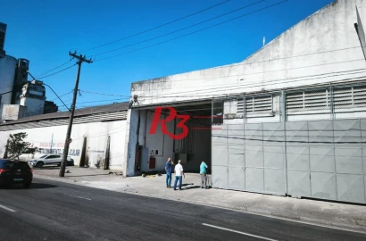 Galpão para alugar, 3497 m² por R$ 90.000,01/mês - Paquetá - Santos/SP