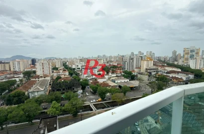 Apartamento com 3 dormitórios à venda, 101 m² por R$ 1.200.000,00 - Aparecida - Santos/SP