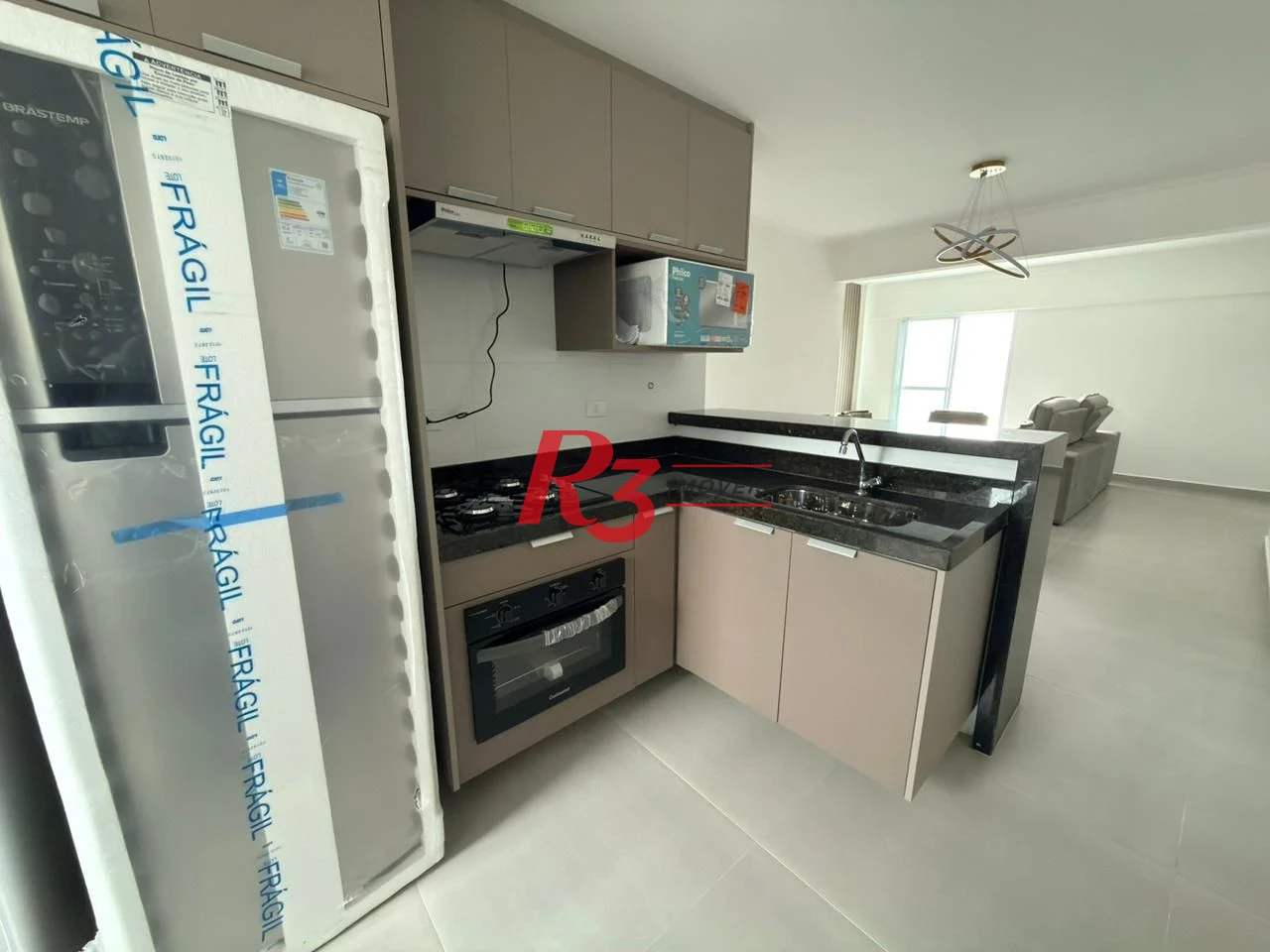 Apartamento com 3 dormitórios à venda, 101 m² por R$ 1.200.000,00 - Aparecida - Santos/SP