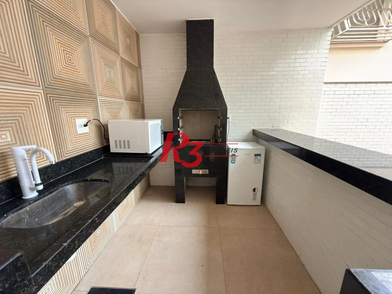 Apartamento com 3 dormitórios à venda, 101 m² por R$ 1.200.000,00 - Aparecida - Santos/SP