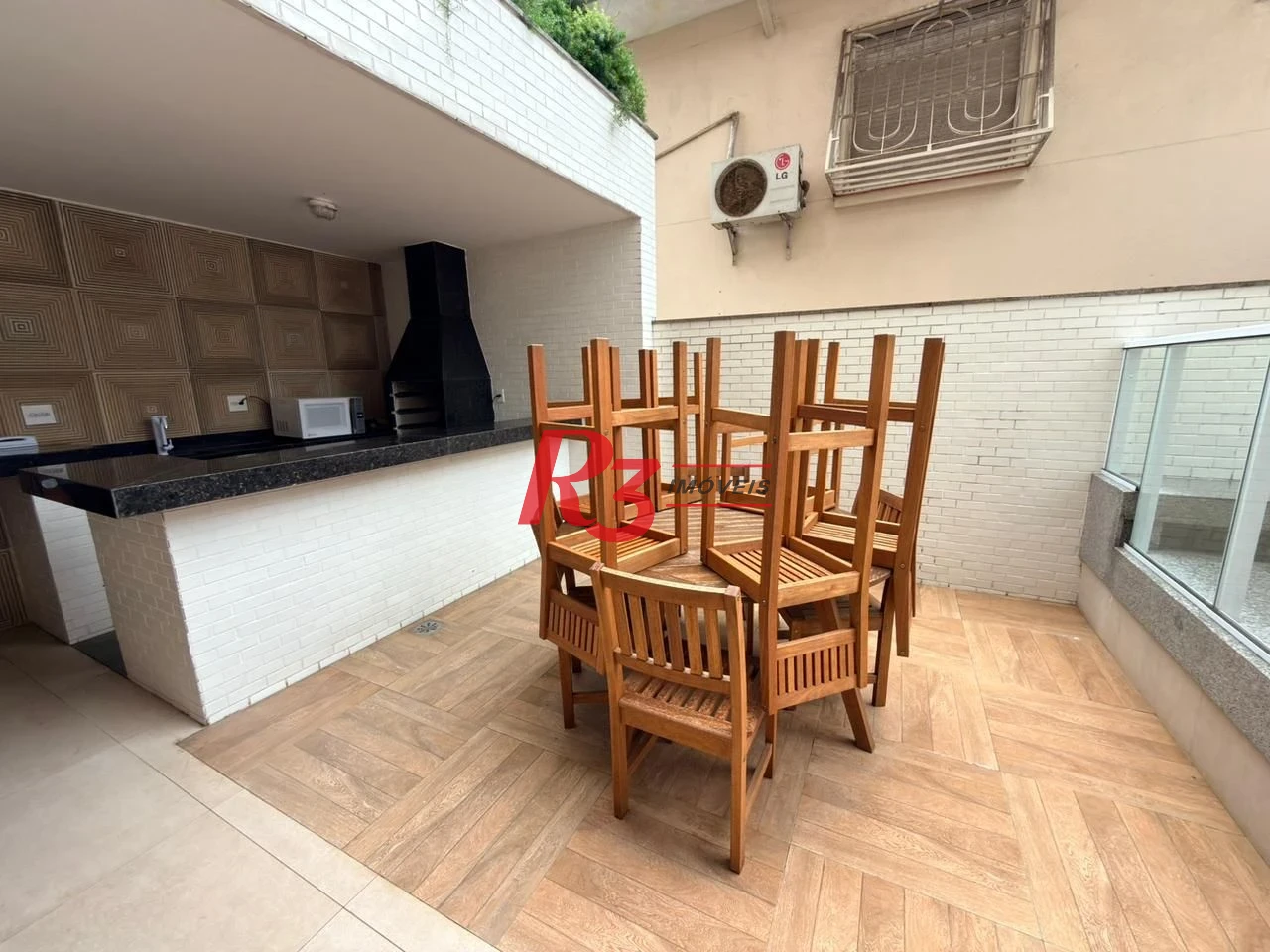 Apartamento com 3 dormitórios à venda, 101 m² por R$ 1.200.000,00 - Aparecida - Santos/SP