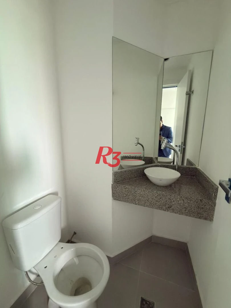 Apartamento com 3 dormitórios à venda, 101 m² por R$ 1.200.000,00 - Aparecida - Santos/SP