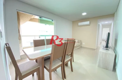 Apartamento Duplex com 2 dormitórios à venda, 151 m² por R$ 852.000,00 - Pitangueiras - Guarujá/SP