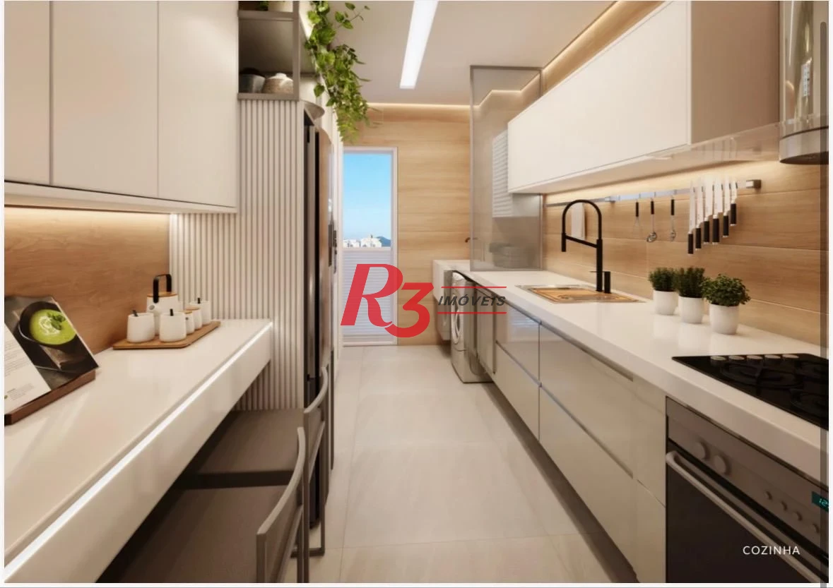 Apartamento com 2 dormitórios à venda, 113 m² por R$ 1.950.000,00 - Ponta da Praia - Santos/SP