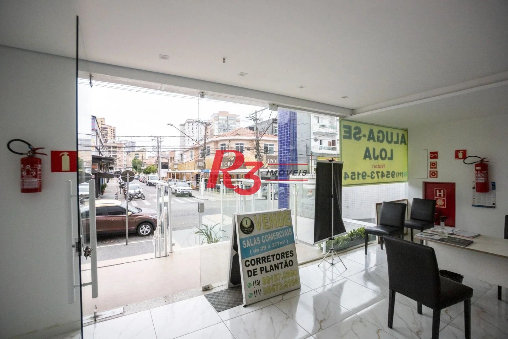 Sala, 179 m² - venda por R$ 1.772.000,00 ou aluguel por R$ 13.600,00/mês - Ponta da Praia - Santos/SP