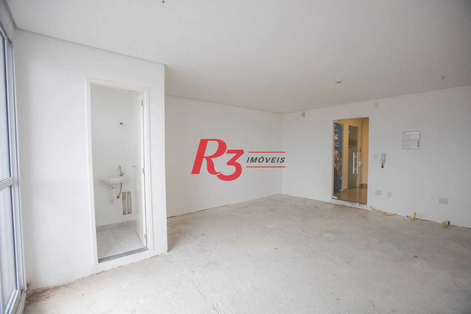 Sala, 35 m² - venda por R$ 355.000,00 ou aluguel por R$ 3.200,00/mês - Ponta da Praia - Santos/SP