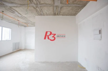 Sala para alugar, 35 m² por R$ 3.200,00/mês - Ponta da Praia - Santos/SP