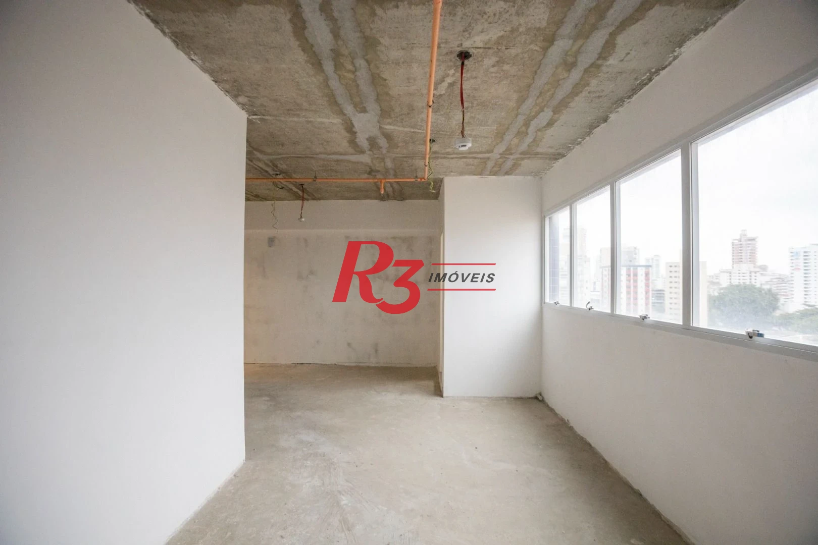 Sala para alugar, 35 m² por R$ 3.200,00/mês - Ponta da Praia - Santos/SP