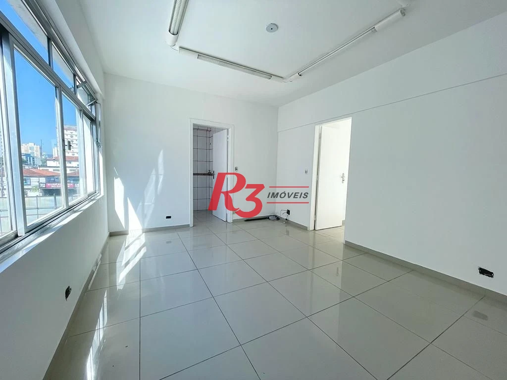 Sala para alugar, 70 m² por R$ 3.000,00/mês - Boqueirão - Santos/SP