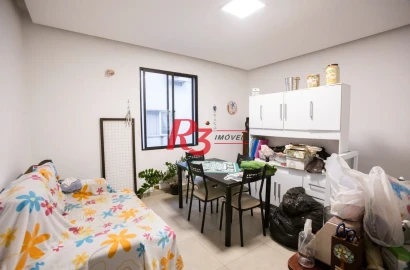 Casa com 2 dormitórios à venda, 89 m² por R$ 430.000,00 - Embaré - Santos/SP