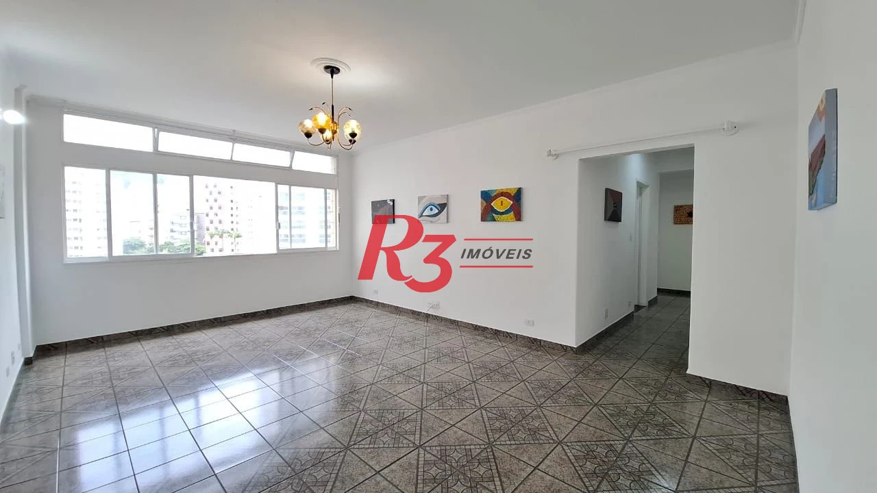 Apartamento com 3 dormitórios à venda, 139 m² por R$ 800.000,00 - José Menino - Santos/SP