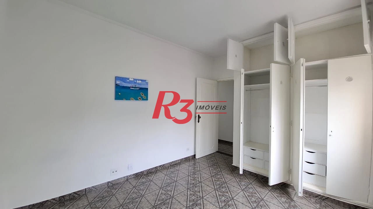 Apartamento com 3 dormitórios à venda, 139 m² por R$ 800.000,00 - José Menino - Santos/SP