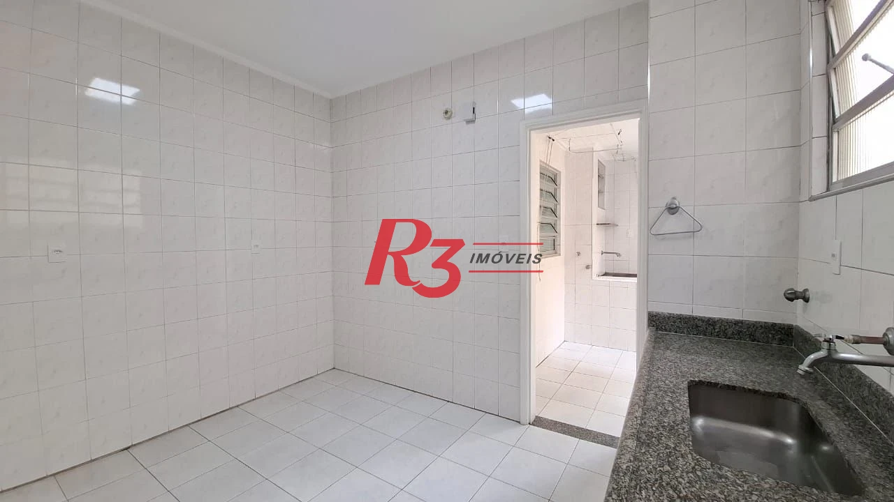 Apartamento com 3 dormitórios à venda, 139 m² por R$ 800.000,00 - José Menino - Santos/SP