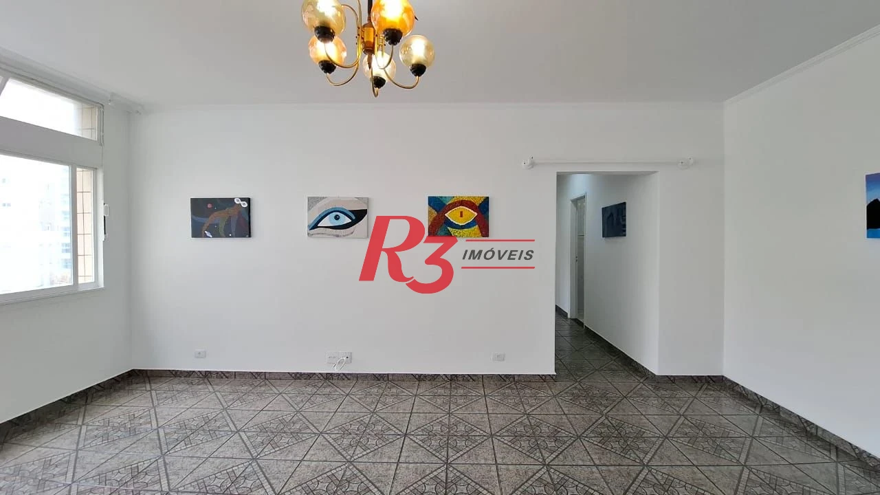 Apartamento com 3 dormitórios à venda, 139 m² por R$ 800.000,00 - José Menino - Santos/SP