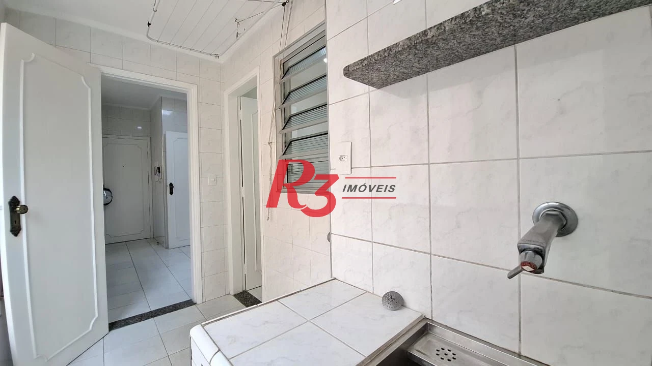 Apartamento com 3 dormitórios à venda, 139 m² por R$ 800.000,00 - José Menino - Santos/SP