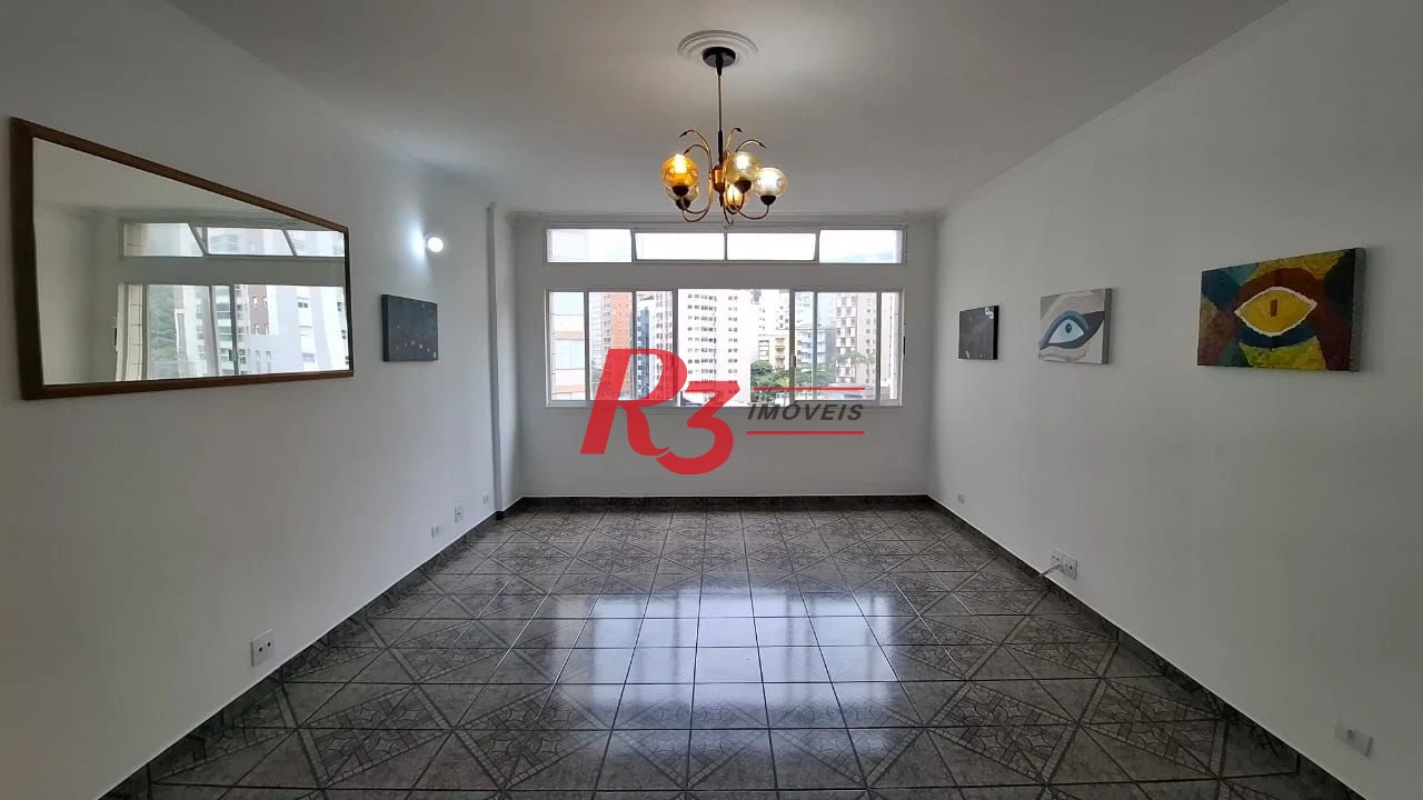 Apartamento com 3 dormitórios à venda, 139 m² por R$ 800.000,00 - José Menino - Santos/SP