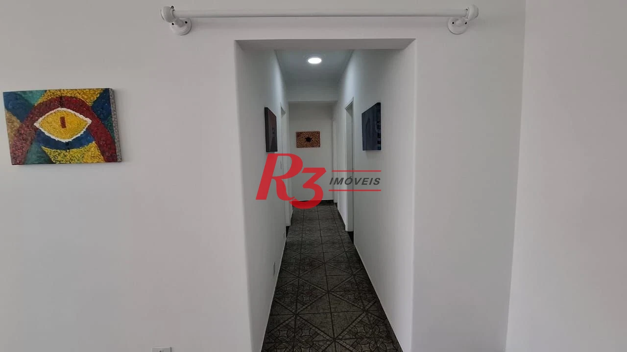 Apartamento com 3 dormitórios à venda, 139 m² por R$ 800.000,00 - José Menino - Santos/SP
