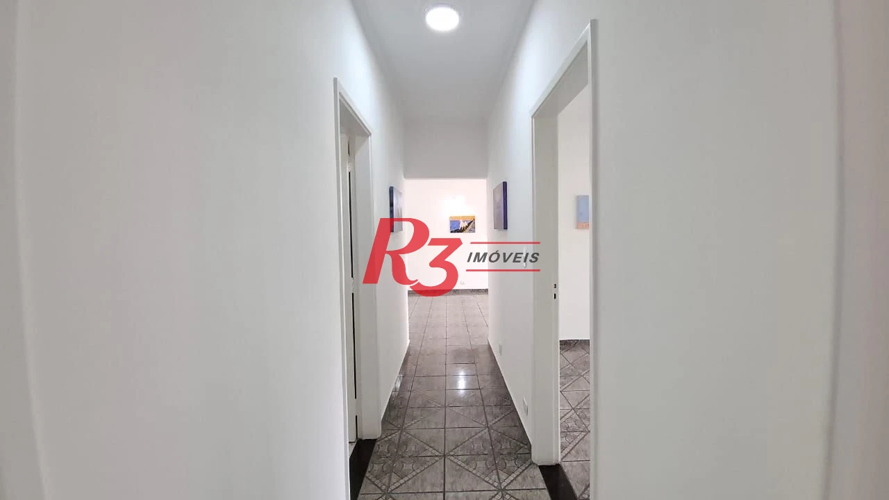 Apartamento com 3 dormitórios à venda, 139 m² por R$ 800.000,00 - José Menino - Santos/SP